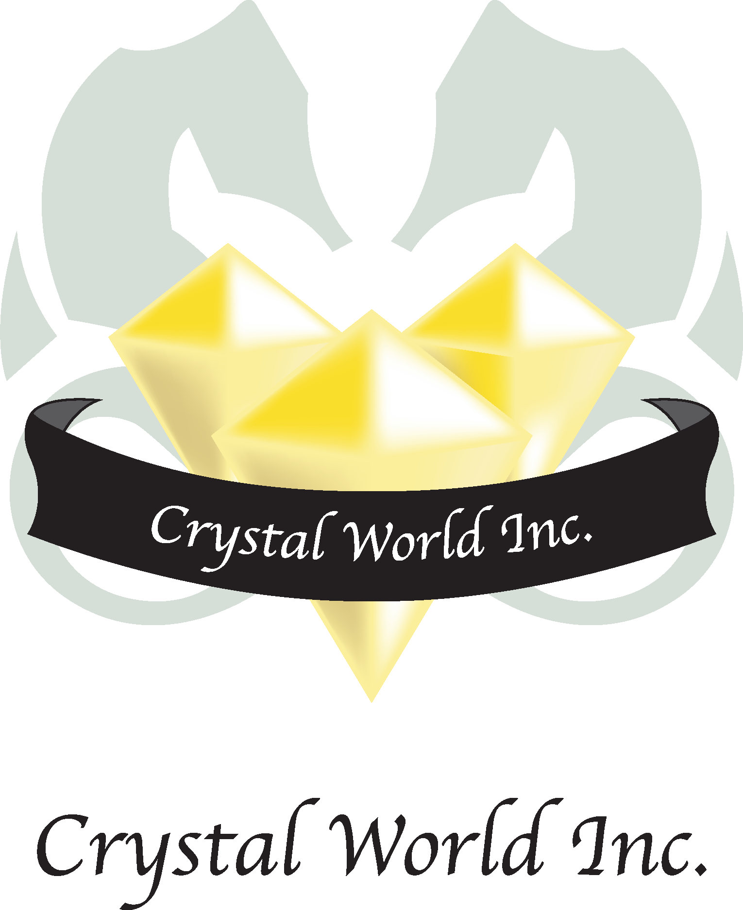 Crystal World Inc. Logo Vector Logo